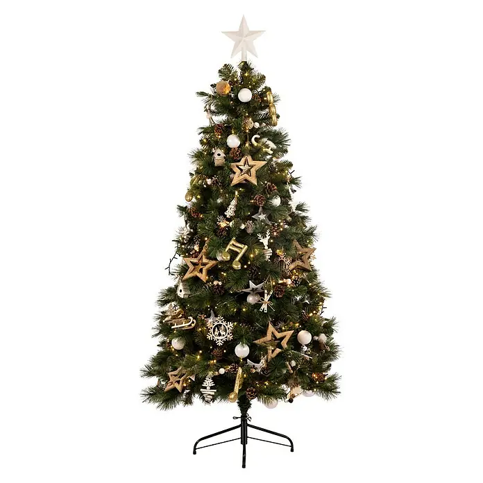 Adornos del árbol de Navidad Musical - Dorado, Espuma, 1 ud. - Vista frontal