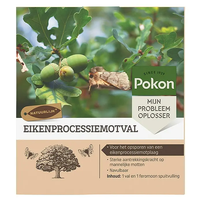 Pokon Feromoonval Eikenprocessiemot - 2-delig - Vooraanzicht