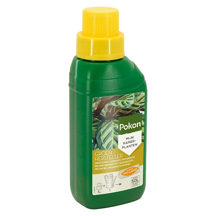 Pokon Vloeibare meststof Groenhersteller - 250 ml, Geschikt voor: Groene planten - Diagonaal zicht