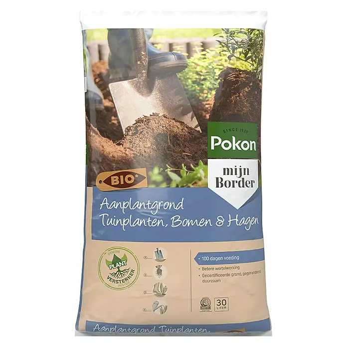 Pokon Bio-tuinaarde - 30 l - Vooraanzicht