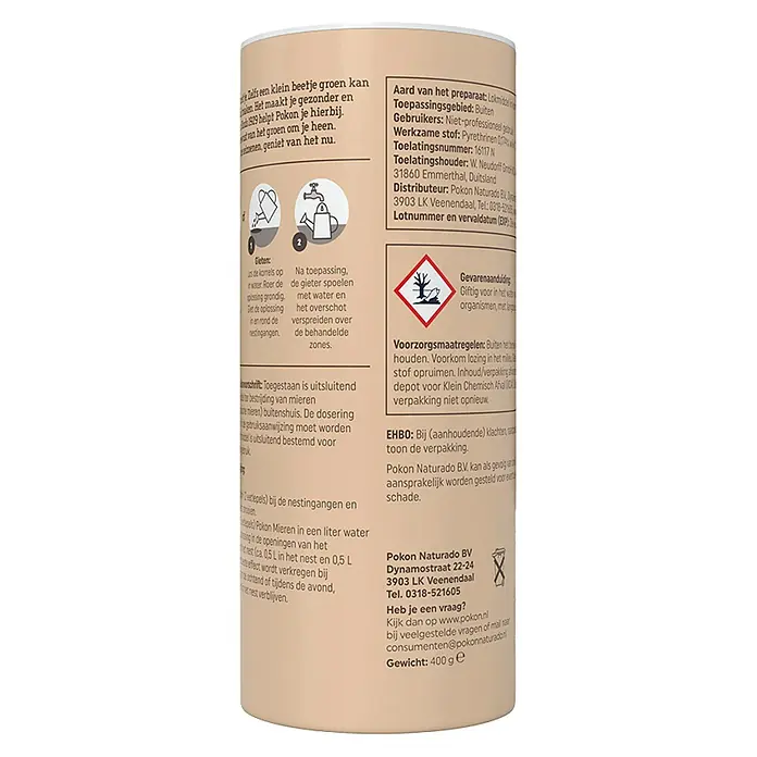 Pokon Mierenmiddel - 400 g - Achteraanzicht