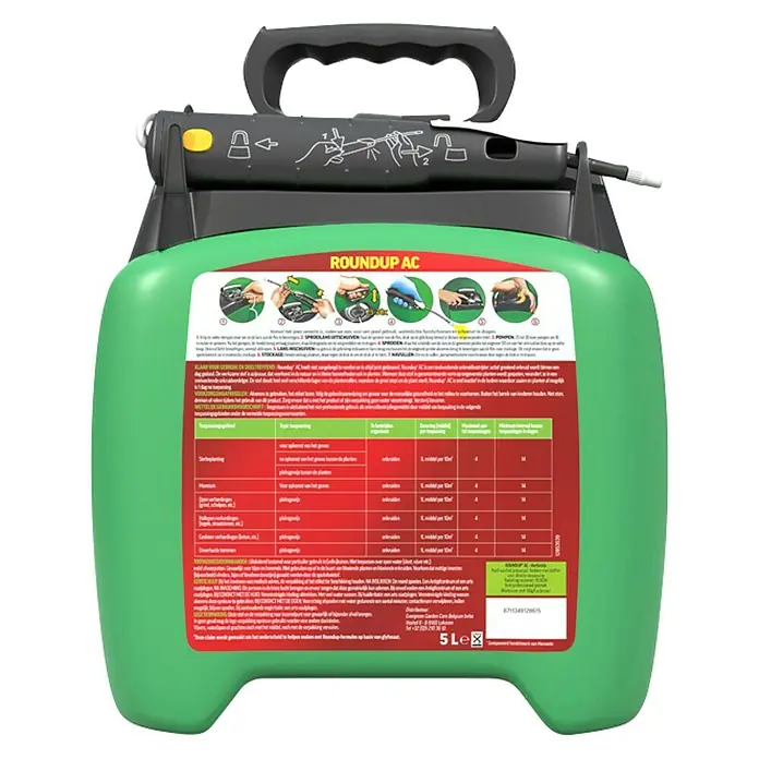 Roundup Onkruidbestrijding - 5 l - Achteraanzicht