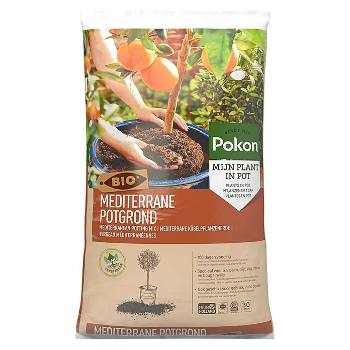 Pokon Grond voor mediterrane planten - 30 l - Vooraanzicht