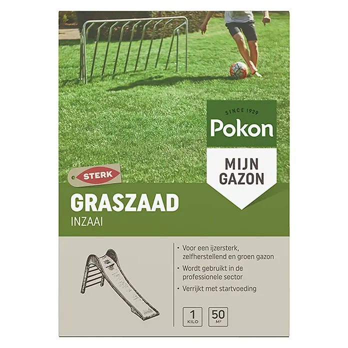 Pokon Gazonzaad Inzaai - 1 kg - Vooraanzicht