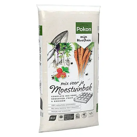 Pokon  Vermiculita biologische mix voor moestuinbak