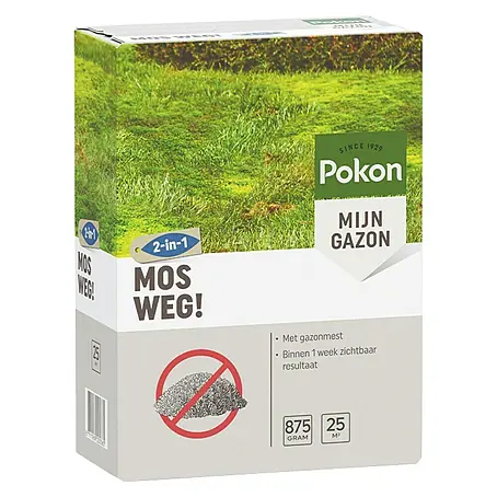 Pokon  Gazonmest met mosbestrijder