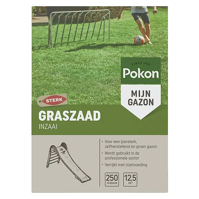 Pokon Gazonzaad Inzaai - 250 g - Vooraanzicht