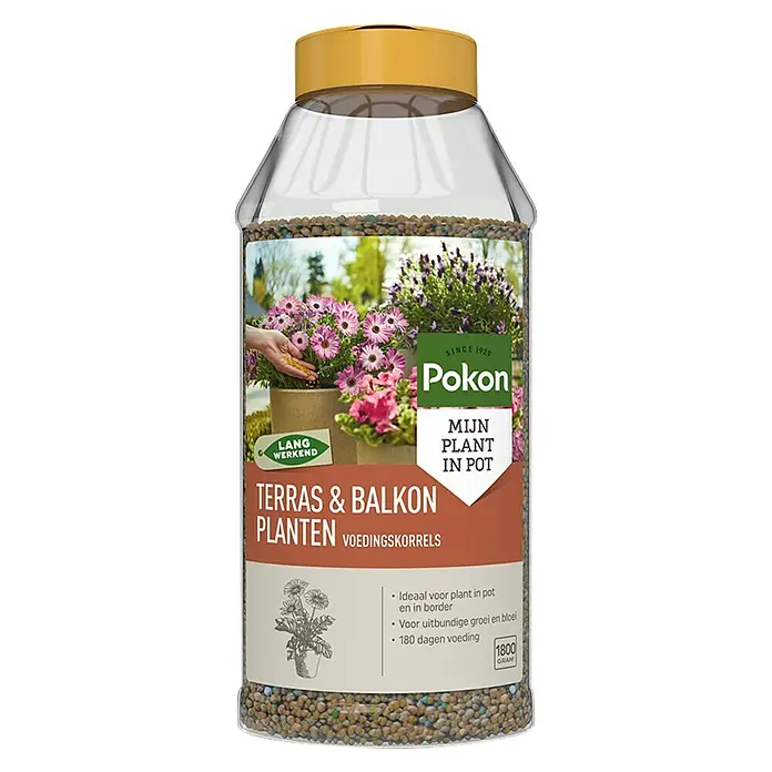 Pokon Meststof voor balkonplanten - 1.650 g - Vooraanzicht