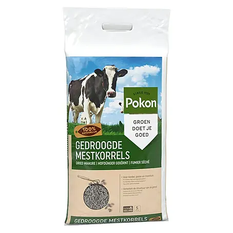 Pokon  Tuinmest Gedroogde Mestkorrels