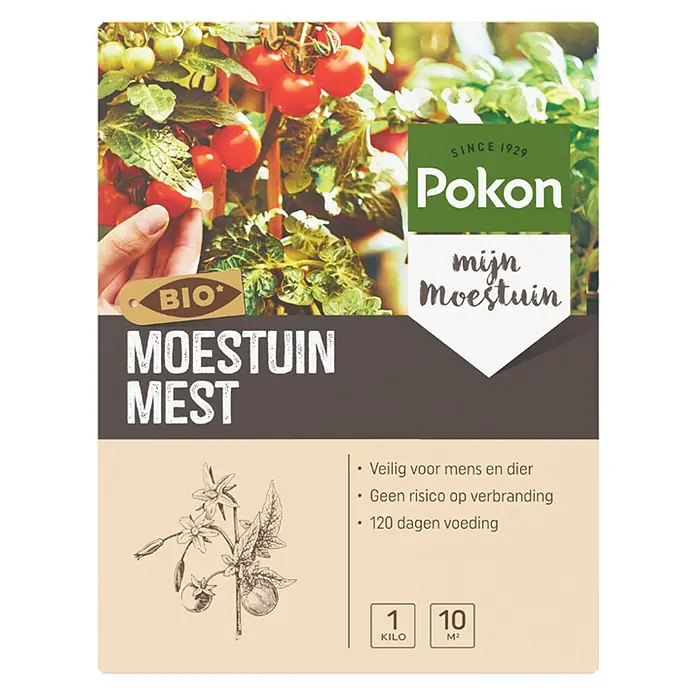 Pokon Bio-meststof voor tomaten - 1 kg - Vooraanzicht