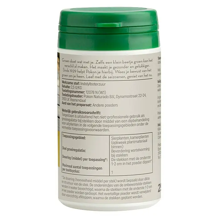 Pokon Stekpoeder - 25 g, Plantenhulpmiddel - Achteraanzicht