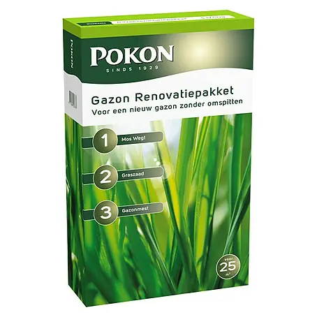 Pokon  Gazonzand Renovatiepakket