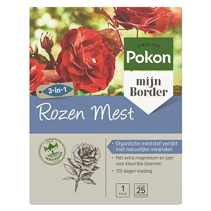 Pokon Rozenmest - 1 kg - Vooraanzicht