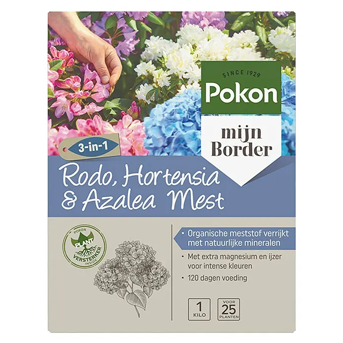 Pokon Rododendronmest - 1 kg - Vooraanzicht