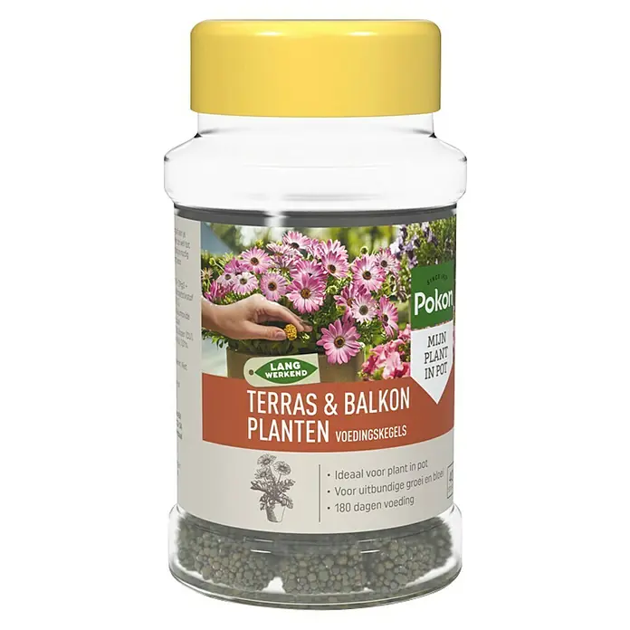 Pokon Mestkegel voor balkonplanten - 40 st. - Vooraanzicht