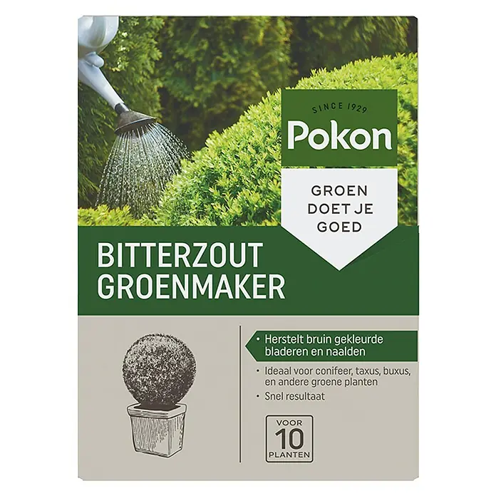 Pokon Bitterzout Groenmaker - 500 g, Inhoud voldoende voor ca.: 10 planten - Vooraanzicht
