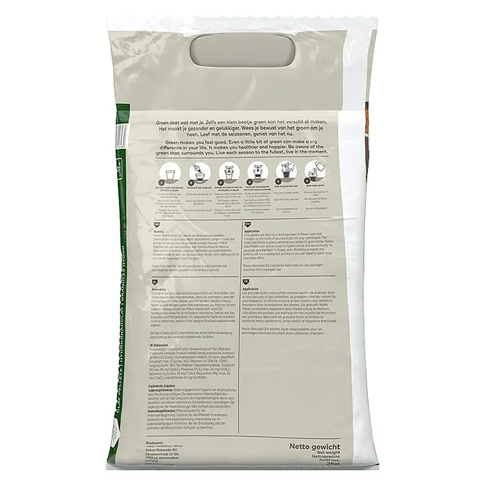 Pokon Hydrokorrels - 5 l - Achteraanzicht