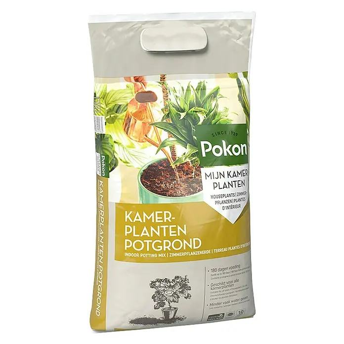 Pokon Kamerplantengrond - 10 l - Vooraanzicht
