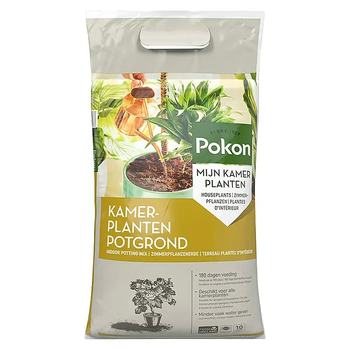 Pokon Kamerplantengrond - 10 l - Vooraanzicht