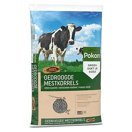Pokon  Tuinmest Gedroogde Mestkorrels