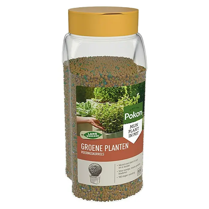 Pokon Meststof voor groene planten - 800 g - Diagonaal zicht