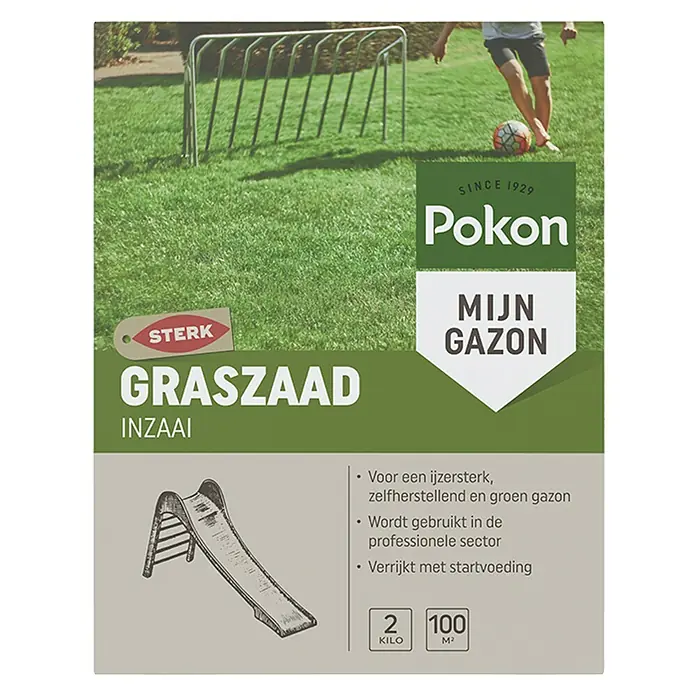 Pokon Gazonzaad Inzaai - 2 kg - Vooraanzicht