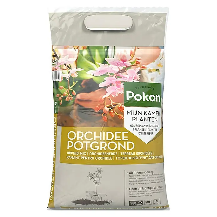 Pokon Orchideeëngrond - 5 l - Vooraanzicht