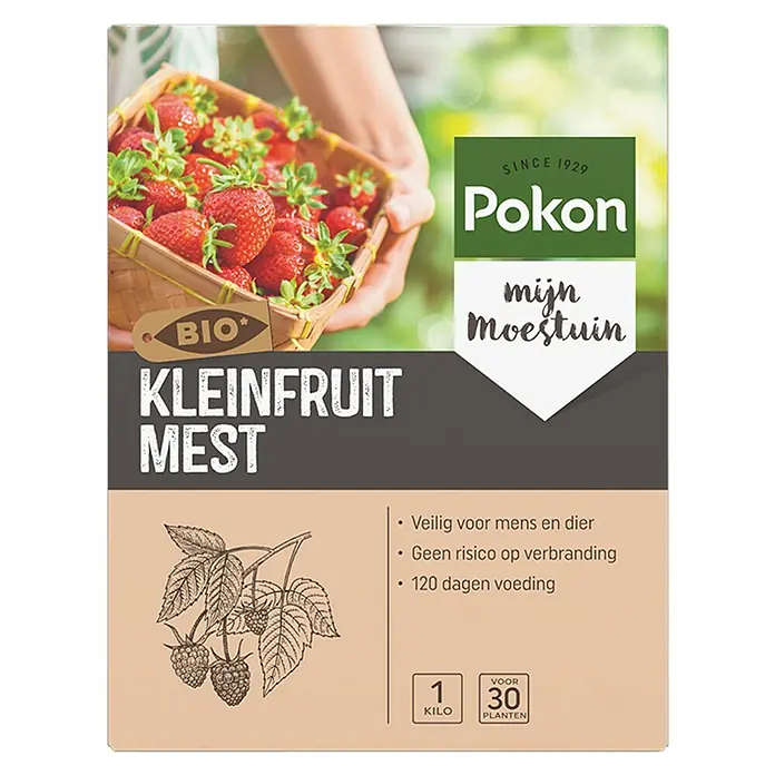 Pokon Bio-meststof voor fruit en bessen - 1 kg - Vooraanzicht