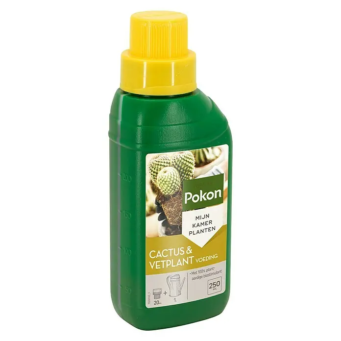 Pokon Cactusvoeding - 250 ml - Diagonaal zicht