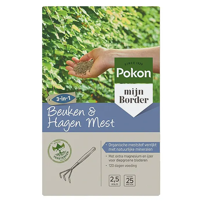 Pokon Meststof voor struiken en hagen - 2,5 kg - Vooraanzicht