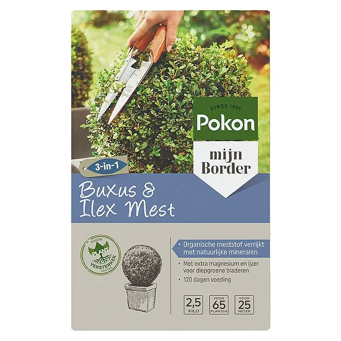 Pokon Buxusmeststof - 2,5 kg - Vooraanzicht