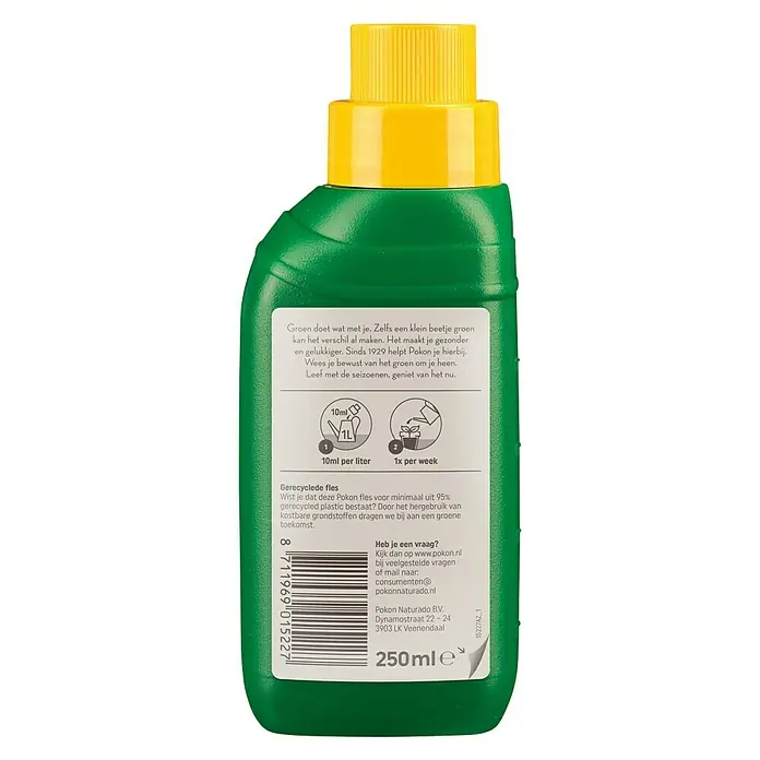 Pokon Vloeibare meststof Anthurium Voeding - 250 ml - Achteraanzicht