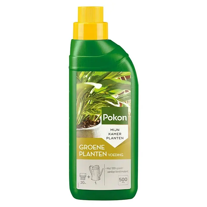 Pokon Vloeibare meststof Groene Planten Voeding - 500 ml, Geschikt voor: Groene planten - Vooraanzicht