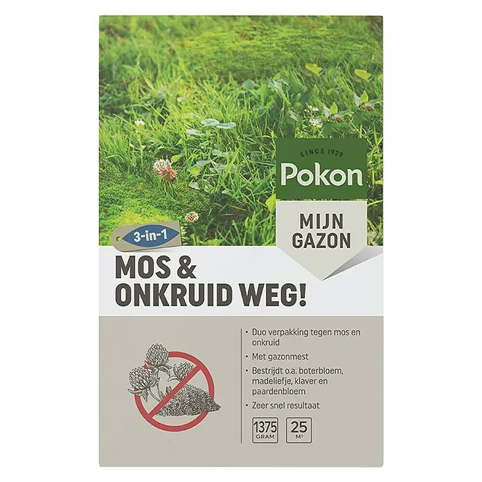 Pokon Onkruidbestrijding - 25 m² - Vooraanzicht