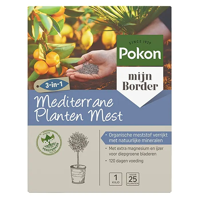 Pokon Mediterrane plantenmest - 1 kg - Vooraanzicht