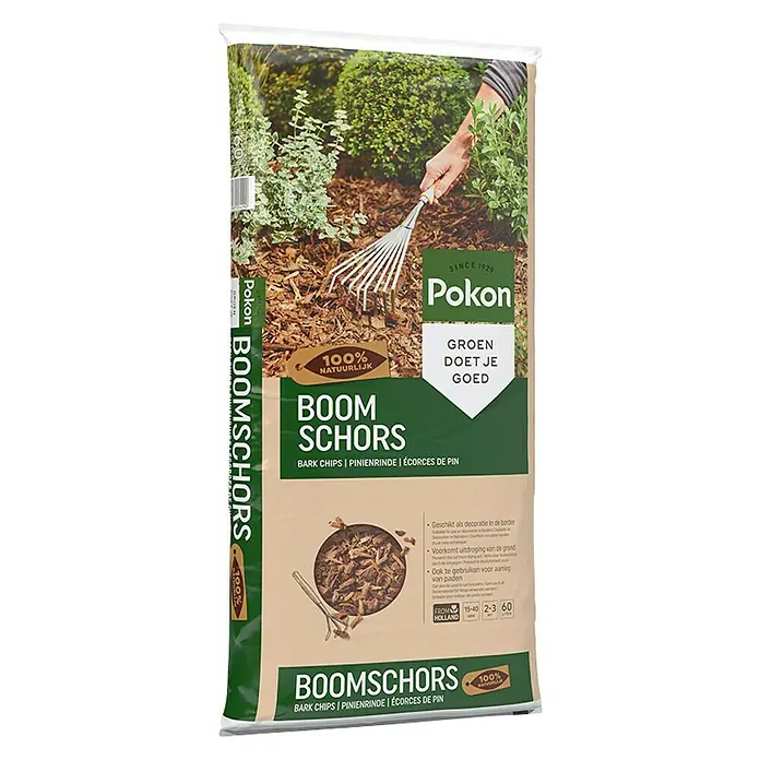Pokon Boomschors - 60 l - Diagonaal zicht