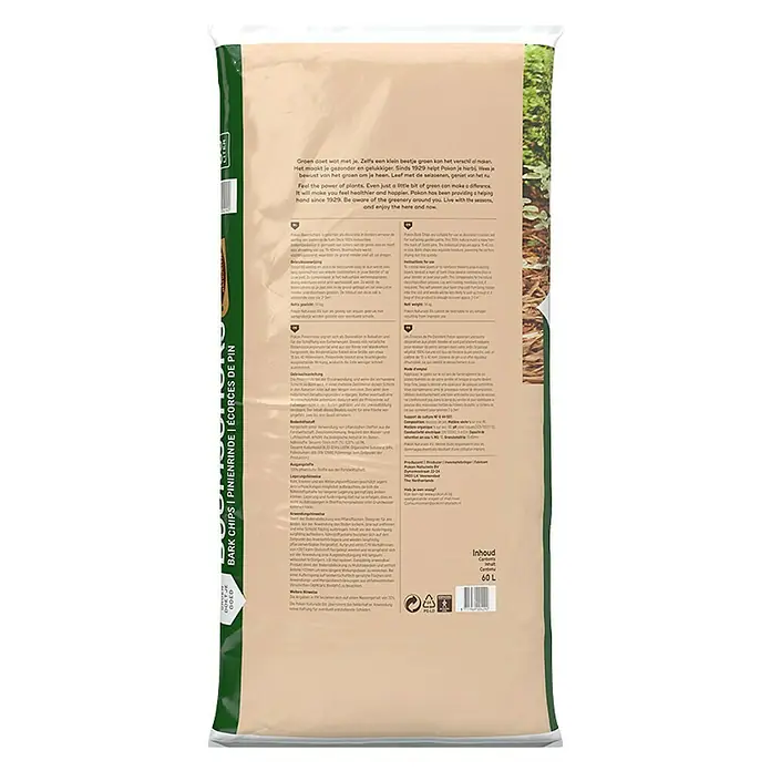 Pokon Boomschors - 60 l - Achteraanzicht