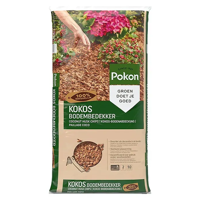 Pokon Bodembedekking - 50 l, Bestanddelen: Kokosvezels - Vooraanzicht