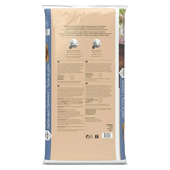 Pokon Turf - 40 l - Achteraanzicht