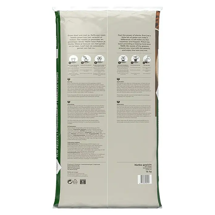 Pokon Hydrokorrels - 40 l - Achteraanzicht