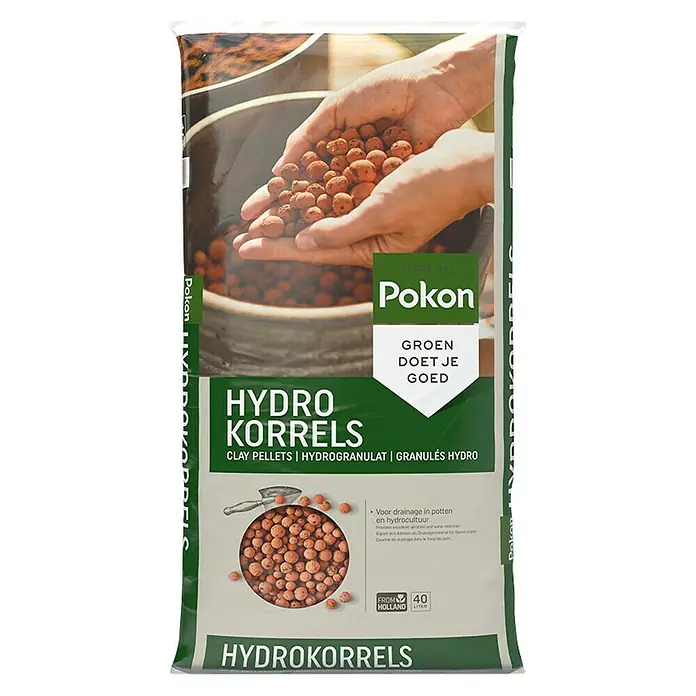 Pokon Hydrokorrels - 40 l - Vooraanzicht