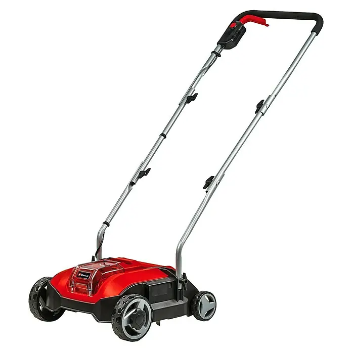 Einhell Power X-Change Akku-Vertikutierer GC-SC 18/28 Li - 18 V, 1 Akku, Max. Flächenempfehlung: 200 m² - Diagonale Ansicht