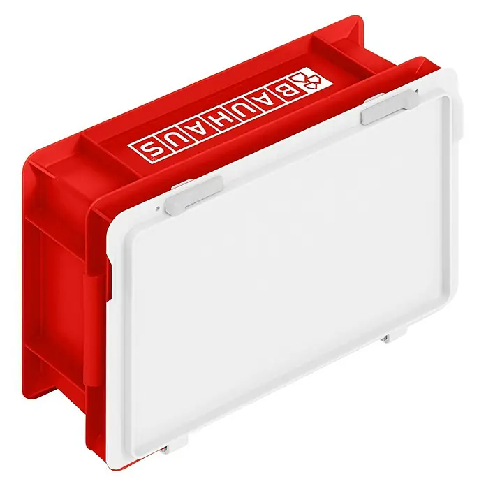 BAUHAUS Eurobehälter PC 5 SM - L x B x H: 30 x 20 x 13,3 cm, Traglast: 25 kg - Diagonale Ansicht