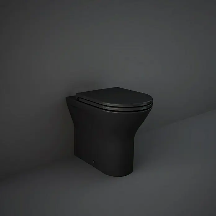 Feeling Stajaća WC školjka - Bez ruba, Bez posebne glazure, Oblik ispiranja: Duboko, WC odvod: Vodoravno - Živopisni prikaz