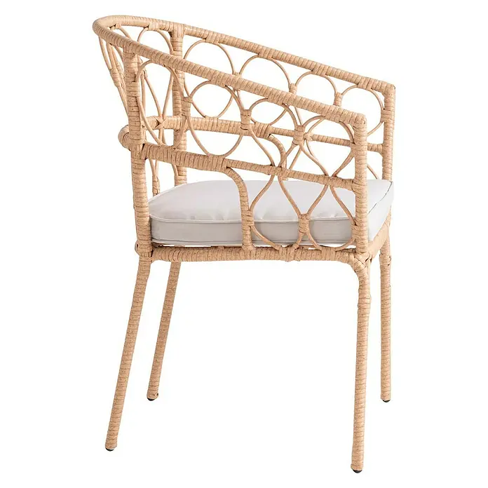 Silla de jardín Marius - An x Pr x Al: 80 x 55 x 59 cm, Natural - Vista de perfil derecho