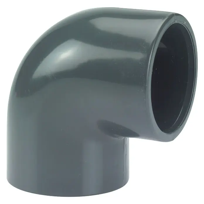 myPool PVC-Winkel 90° - Außendurchmesser: 50 mm - Diagonale Ansicht