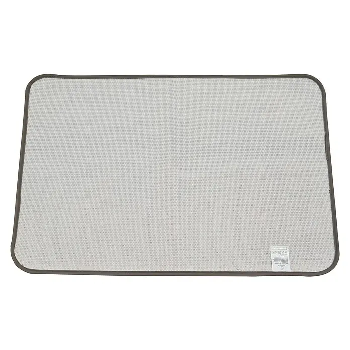 Camargue Badteppich Wuschel - 80 x 50 cm, Braun - Rückansicht