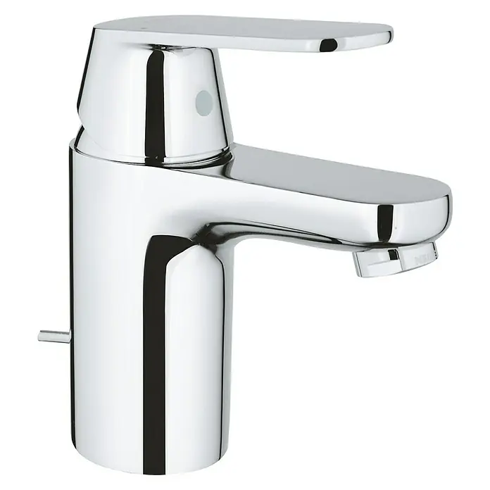 Grohe Eurosmart Cosmopolitan Waschtischarmatur S-Size - Niederdruck, Chrom, Glänzend - Diagonale Ansicht