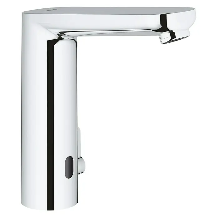 Grohe Waschtischarmatur Eurosmart CE netzbetrieben - Infrarot-Elektronik, Chrom - Diagonale Ansicht