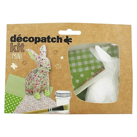 Décopatch  Pieza decorativa mini Kit Conejo